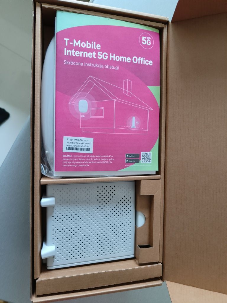 Nowy Router 5g T-Mobile Internet 5G Home Office box WNC gwarancja