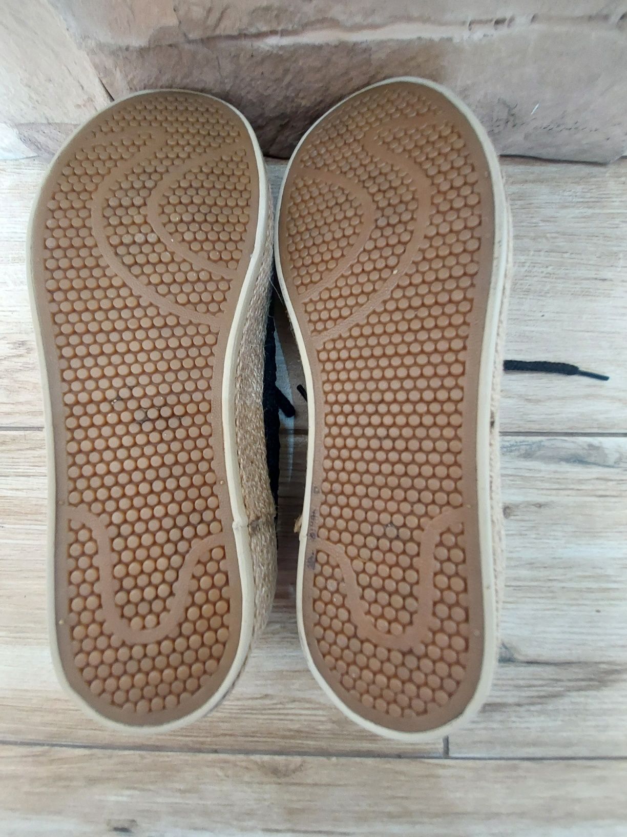 Espadryle na platformie DeeZee nr 38 czarne