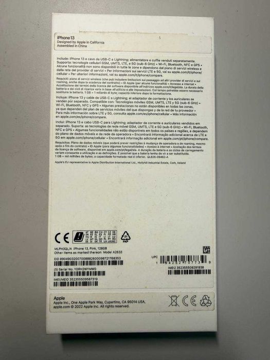 Iphone 13 Pink / 128 GB