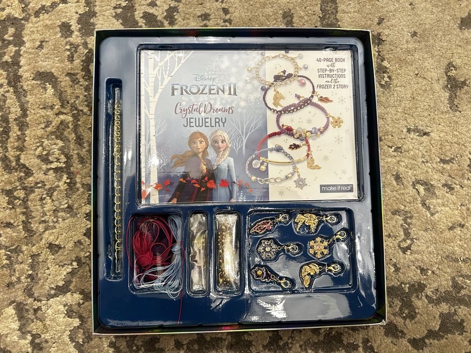 Zestaw do robienia bransoletek kraina lodu Frozen