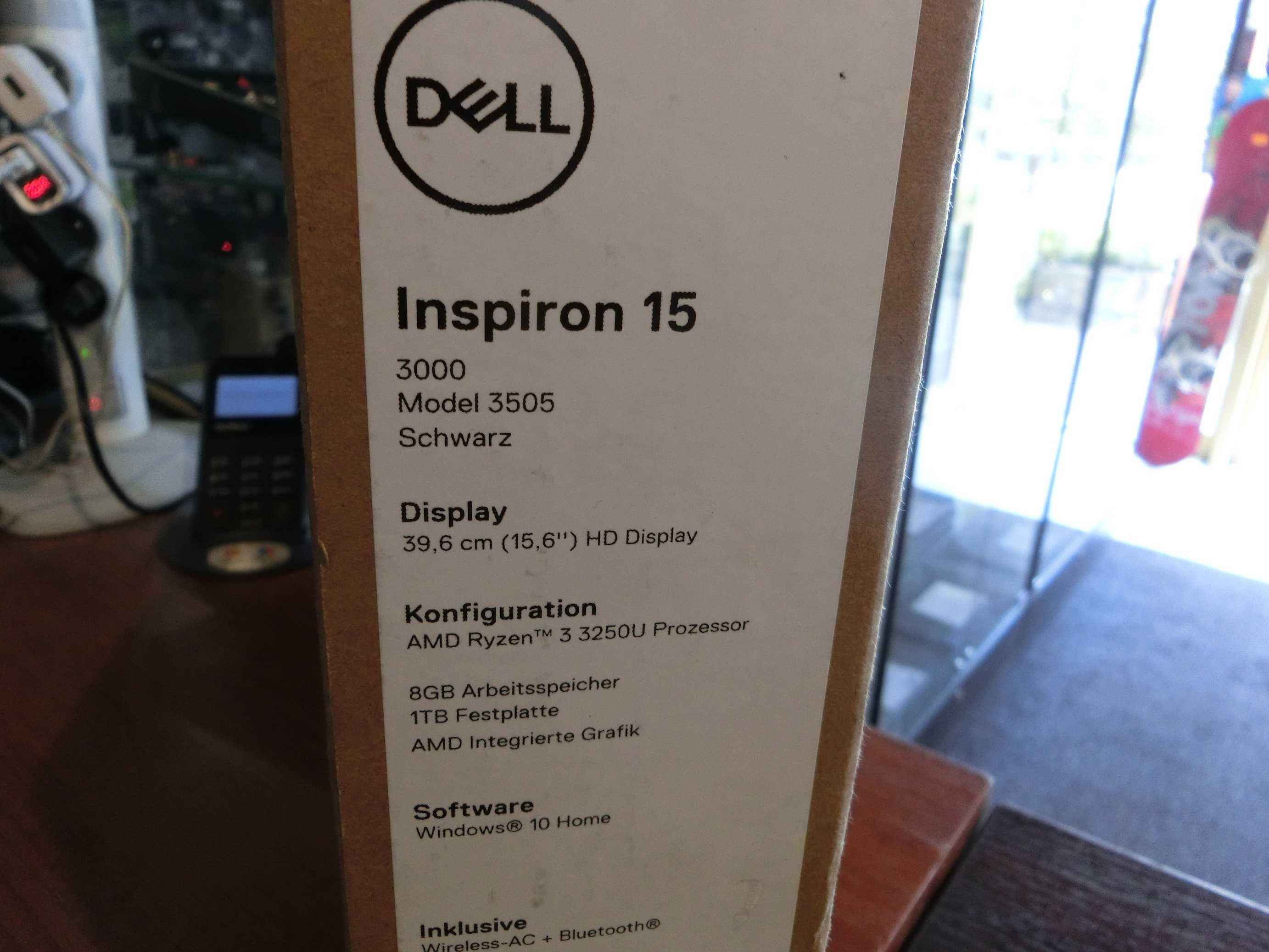 Laptop Dell Inspiron 15 3505 Ryzen 3 8GB 128GB NOWY GW 30 DNI