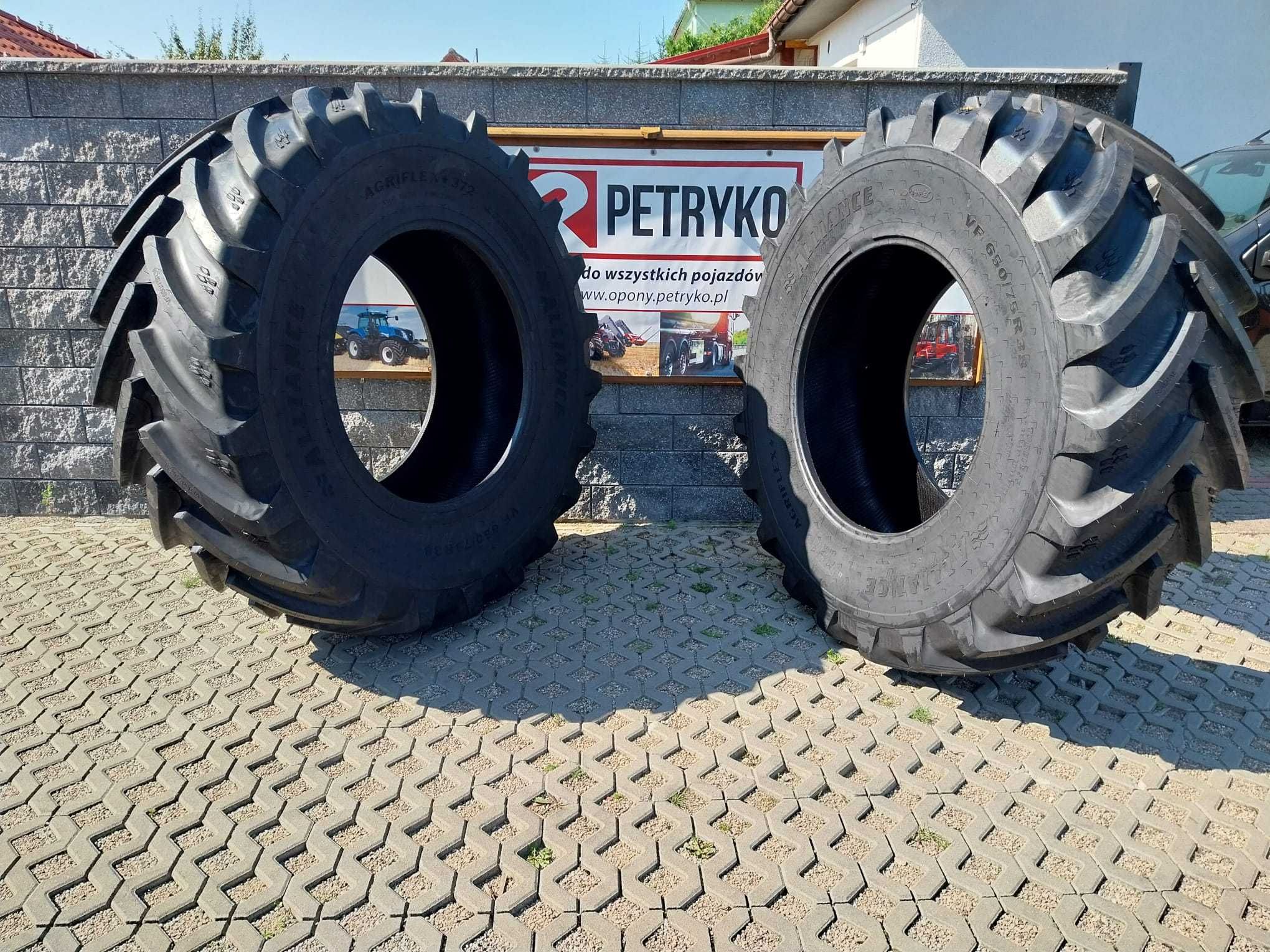 Opona 650/75R38 VF ALLIANCE AGRIFLEX 372+ 175D Wysyłka/ Montaż