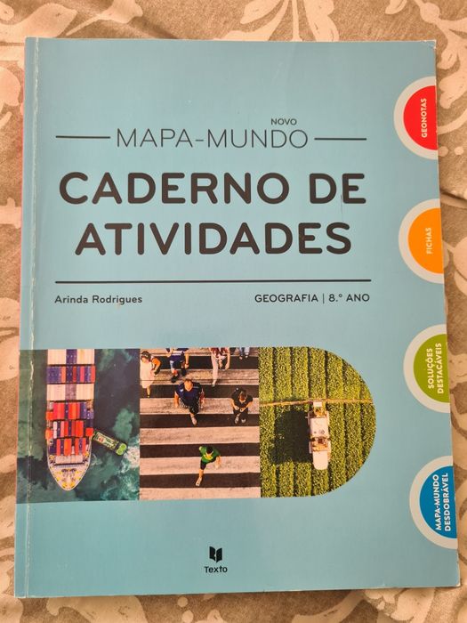 Caderno de Atividades Mapa Mundo - Geografia 8° ano