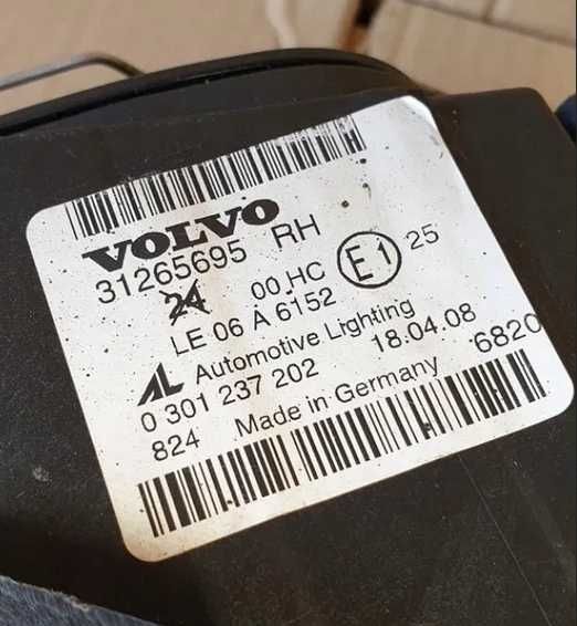 Regeneracja odblysnikow Volvo V50 S40