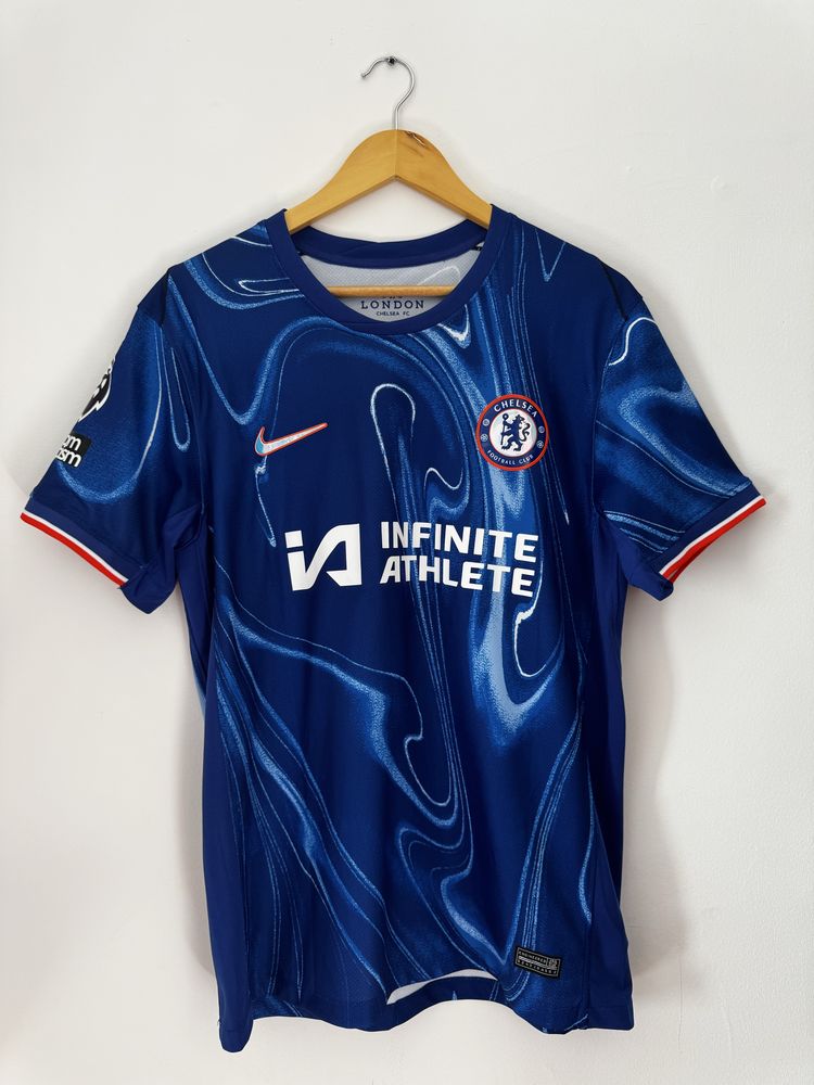 T-shirt de futebol Cole Palmer 24/25 com logo da Premier League
