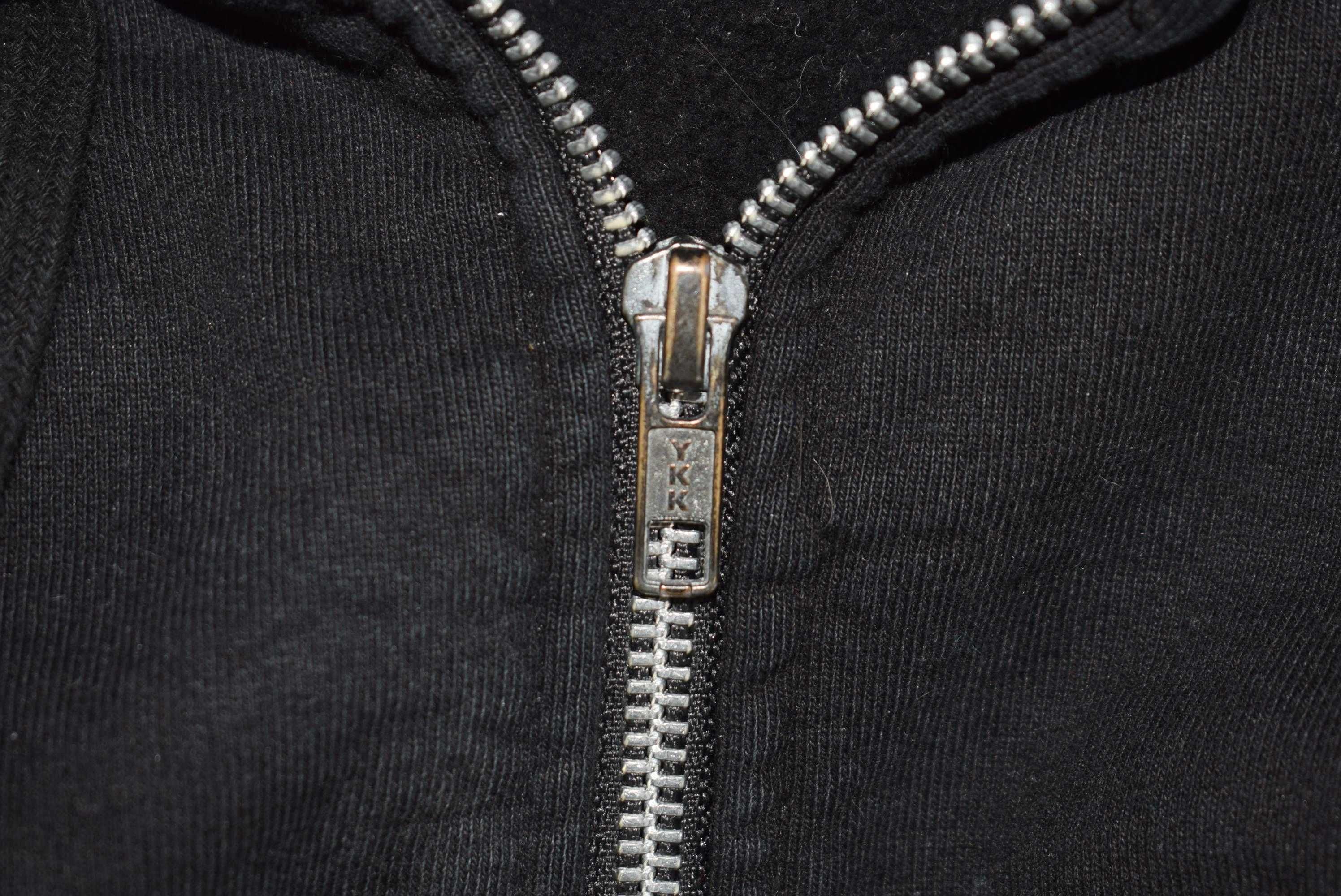 Supreme oryginalna gruba bluza hoody zip L