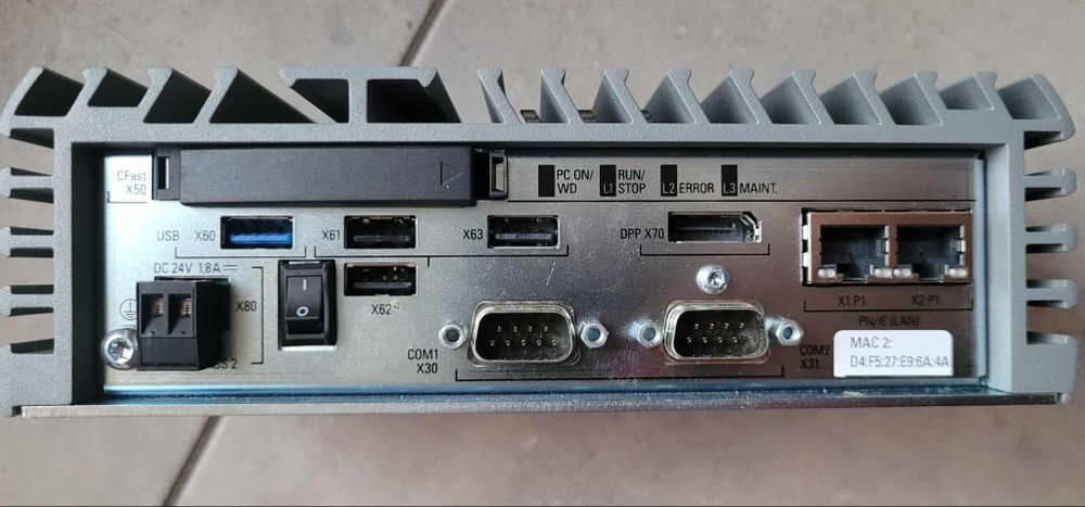 Komputer przemysłowy Siemens PC Simagic IPC227E