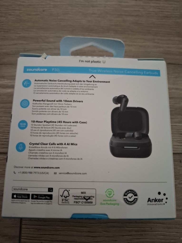 Słuchawki bezprzewodowe soundcore P30i