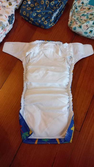 Fraldas reutilizáveis bambino mio novas