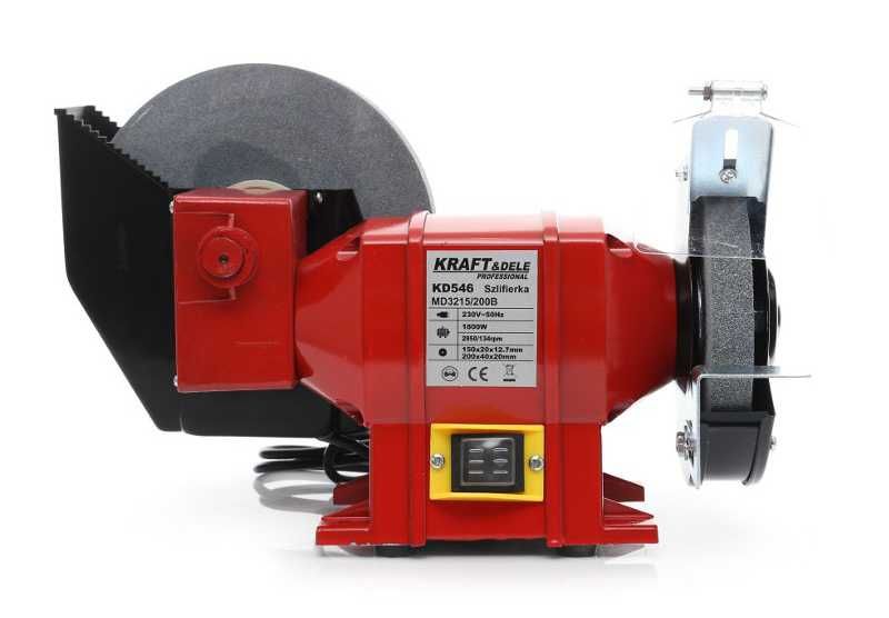KRAFT&DELE Szlifierka Stołowa Mokro/sucho 1800w 2 X Kamień KD546