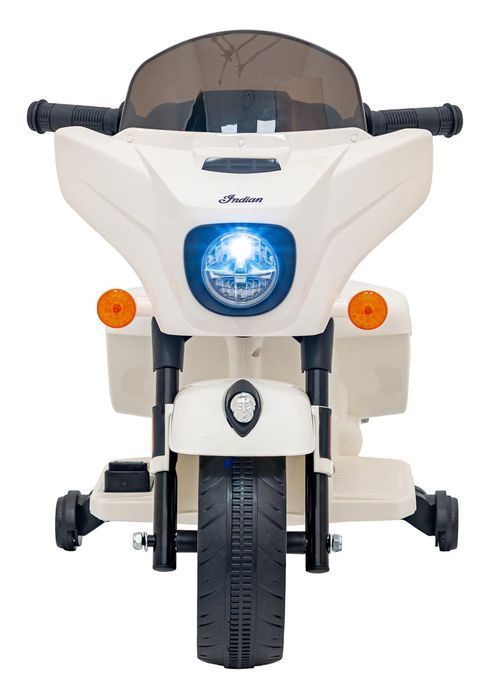Chopper Indian biały elektryczny motorek dzieci - EkstraZabawki.pl