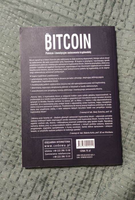 Bitcoin - płatnicze i inwestycyjne zastosowania kryptowaluty - Piotrow