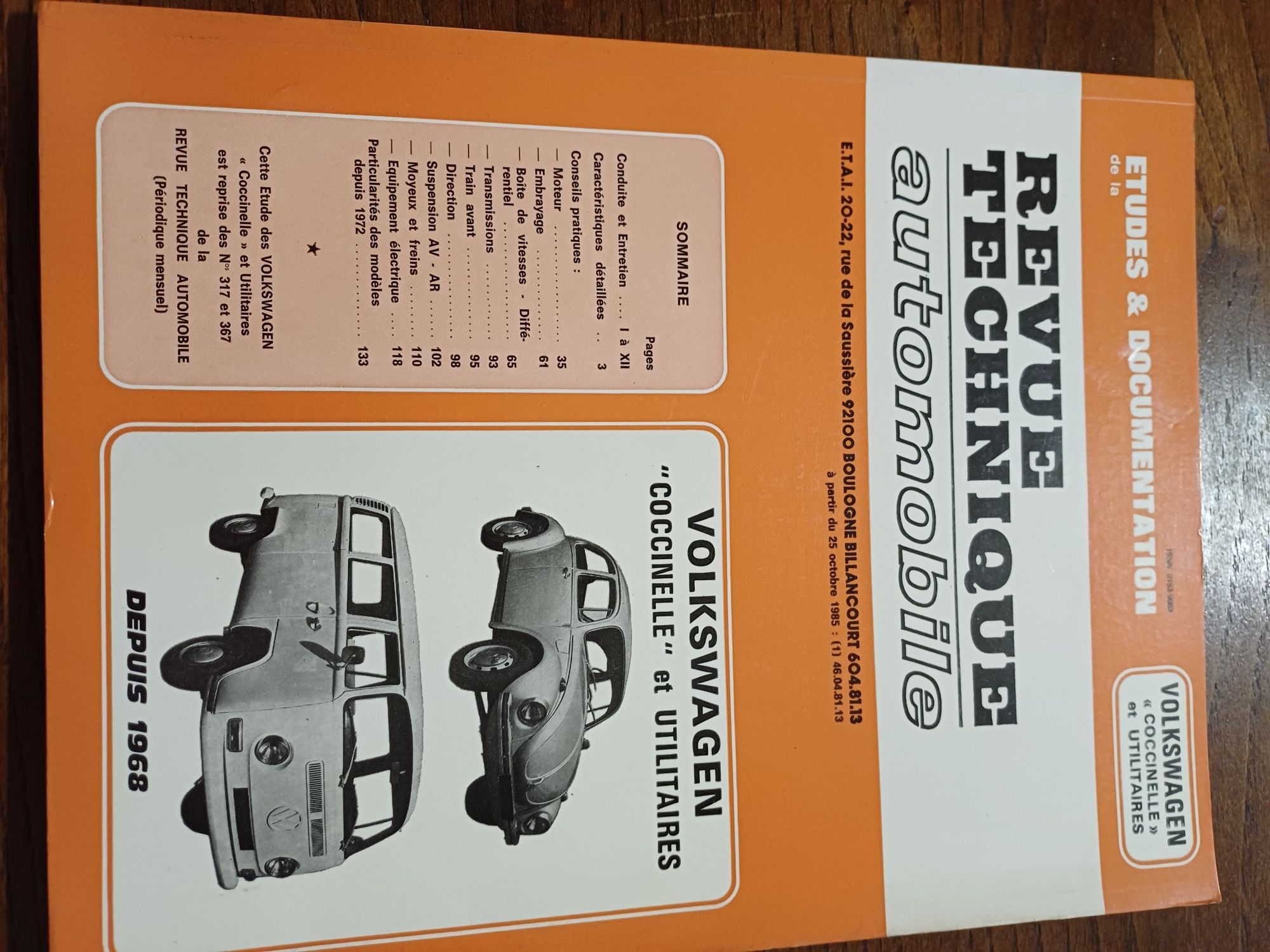 Revue technique automobile