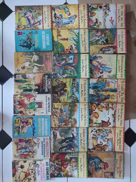 Lote 56 Livros de Enid Blyton