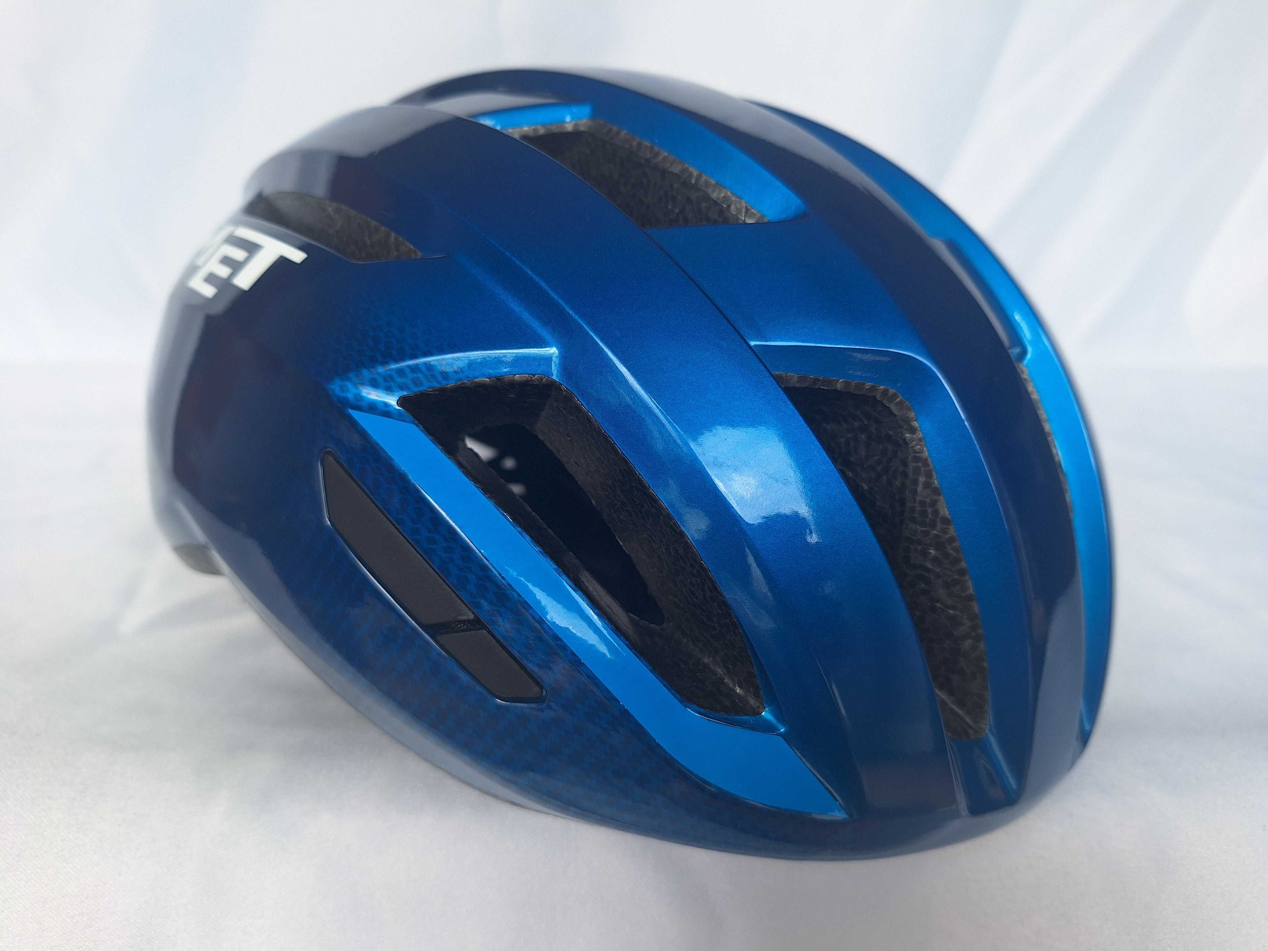 Kask rowerowy szosowy Met Vinci Mips Blue Metallic L 58-61cm