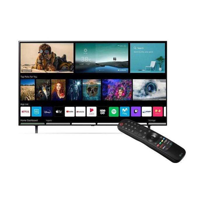 TV OLED LG 55C14LB — 55” 4K UHD Smart TV (estado impecável)