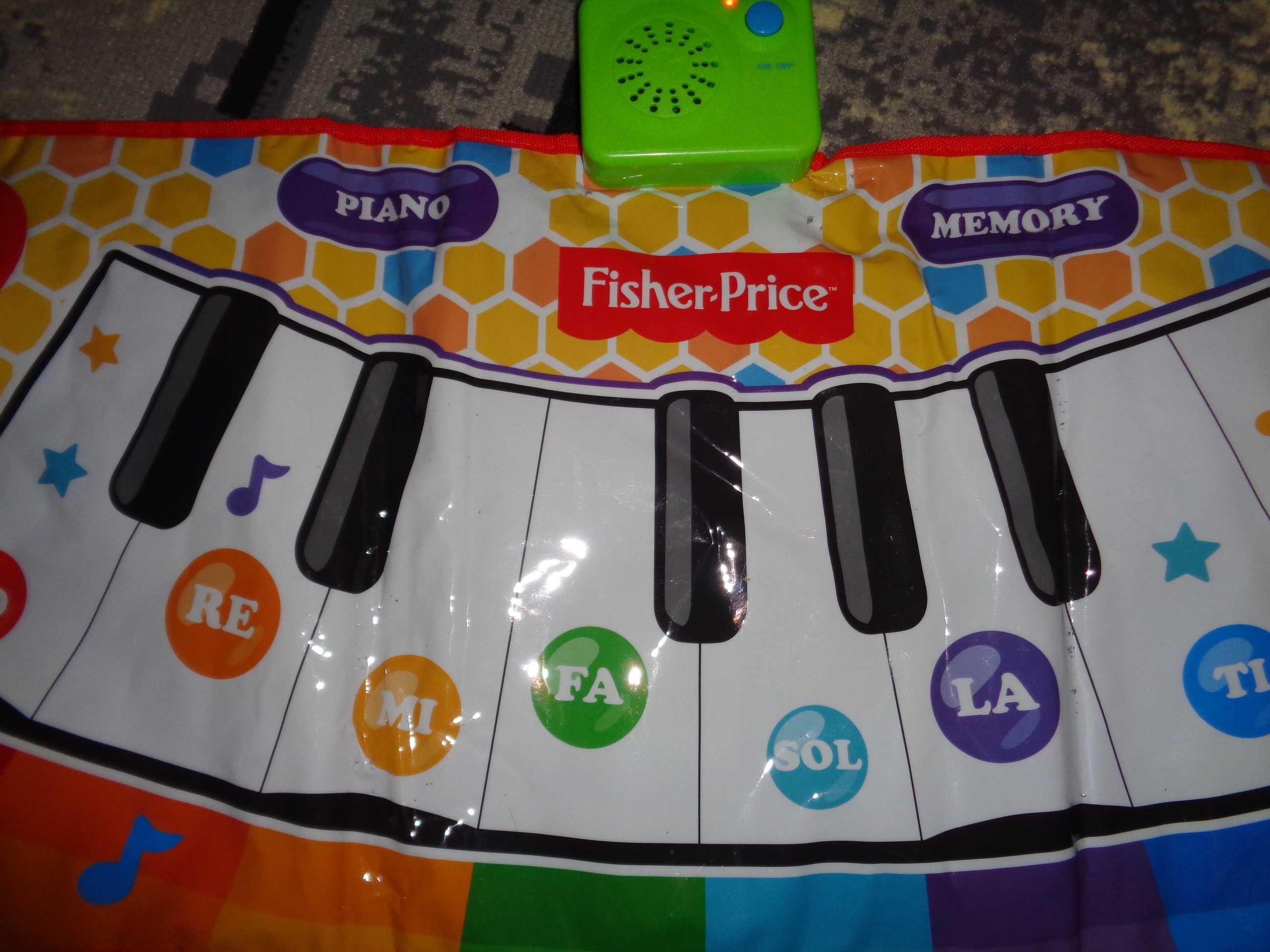 Mata-Pianino Fisher-Price Interaktywna Zabawka Muzyczna 77CM X 36 CM