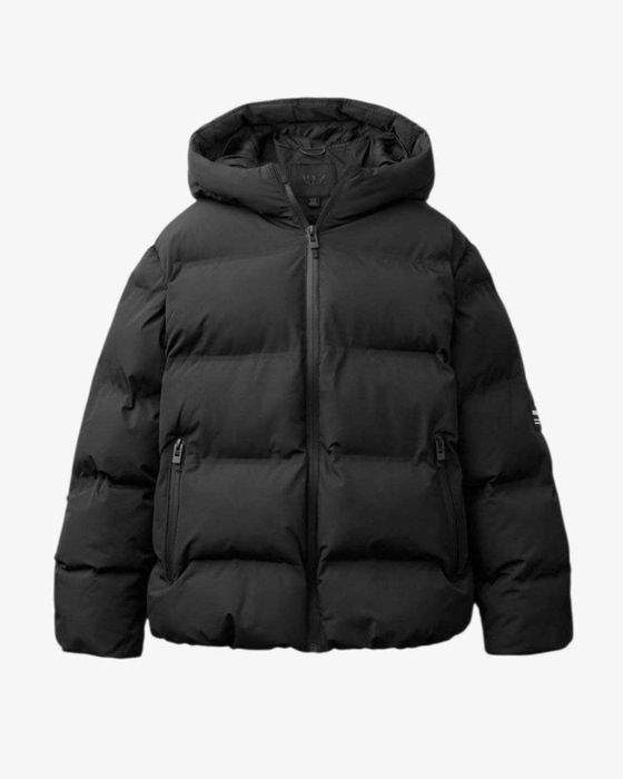 Чорна зимова куртка zara для хлопчика нова