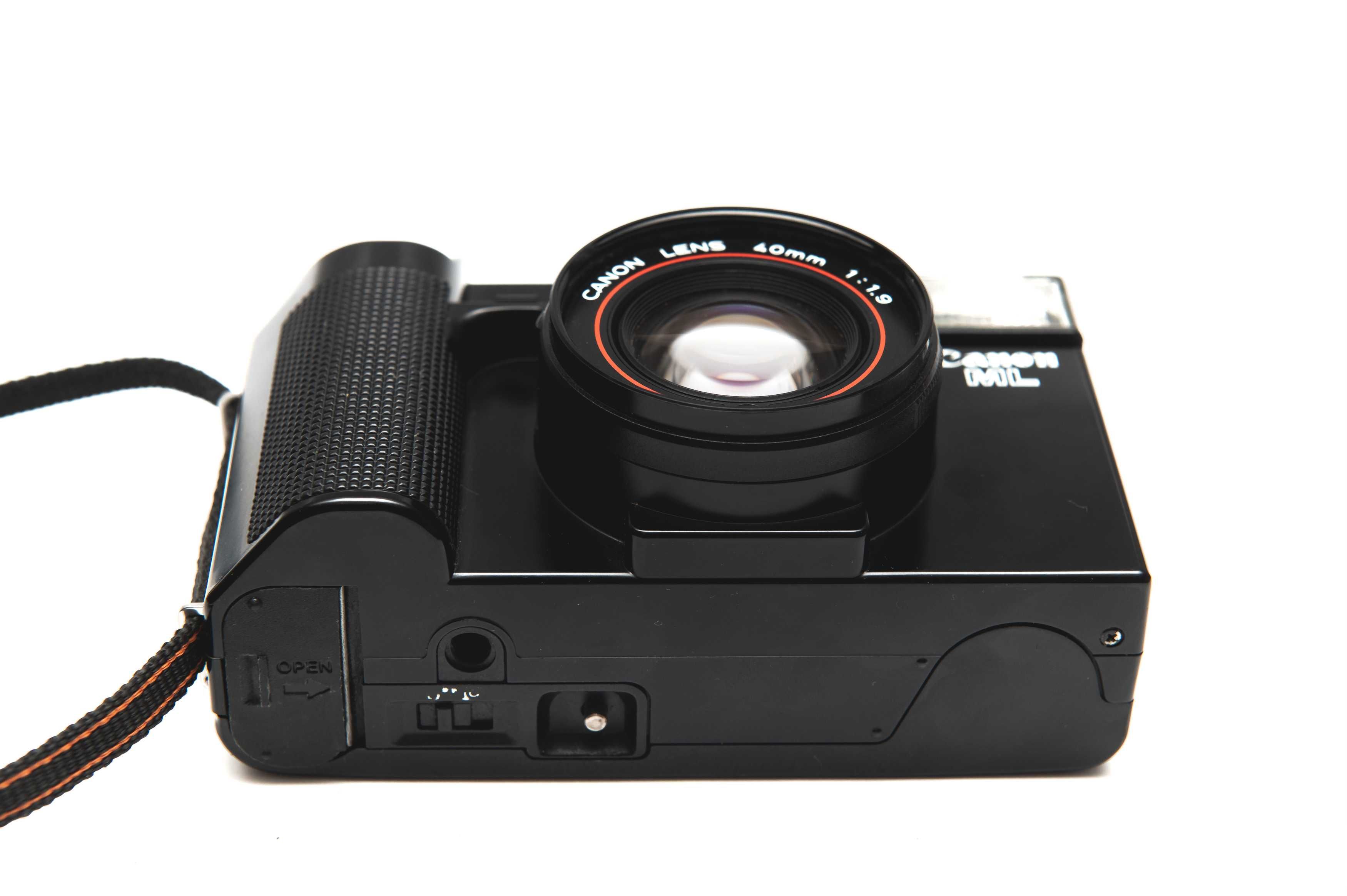 Canon AF35ML - 40 mm 1:1.9, analog, stan idealny, SAMPLE