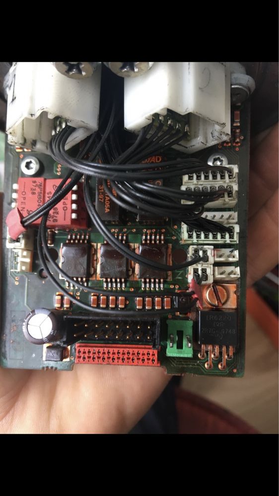 sterownik komputer Case 580 590 LSP Orvitek Inc joystick danfoss
