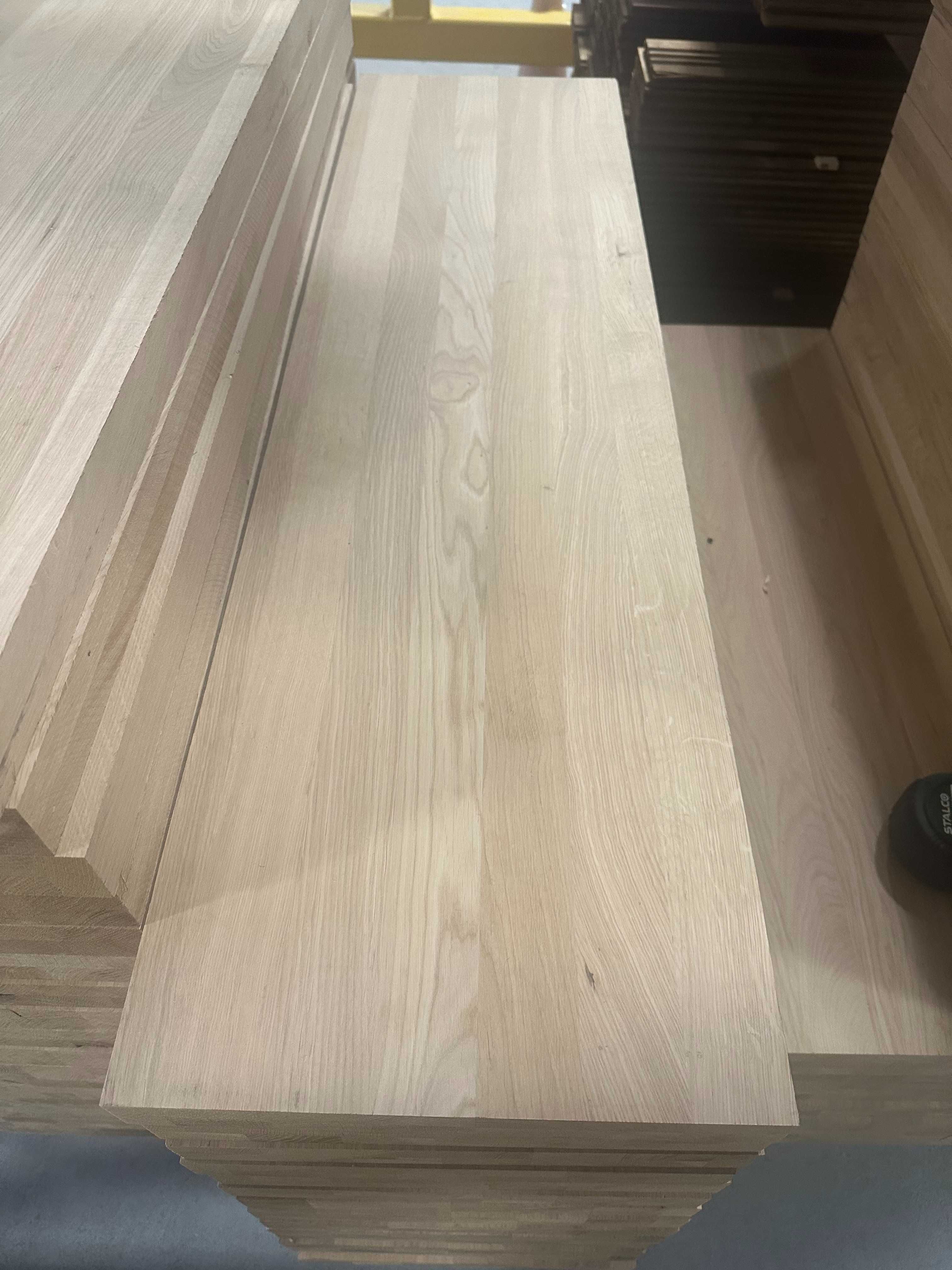 Blat dębowy 815x1290 mm grubość 40 mm