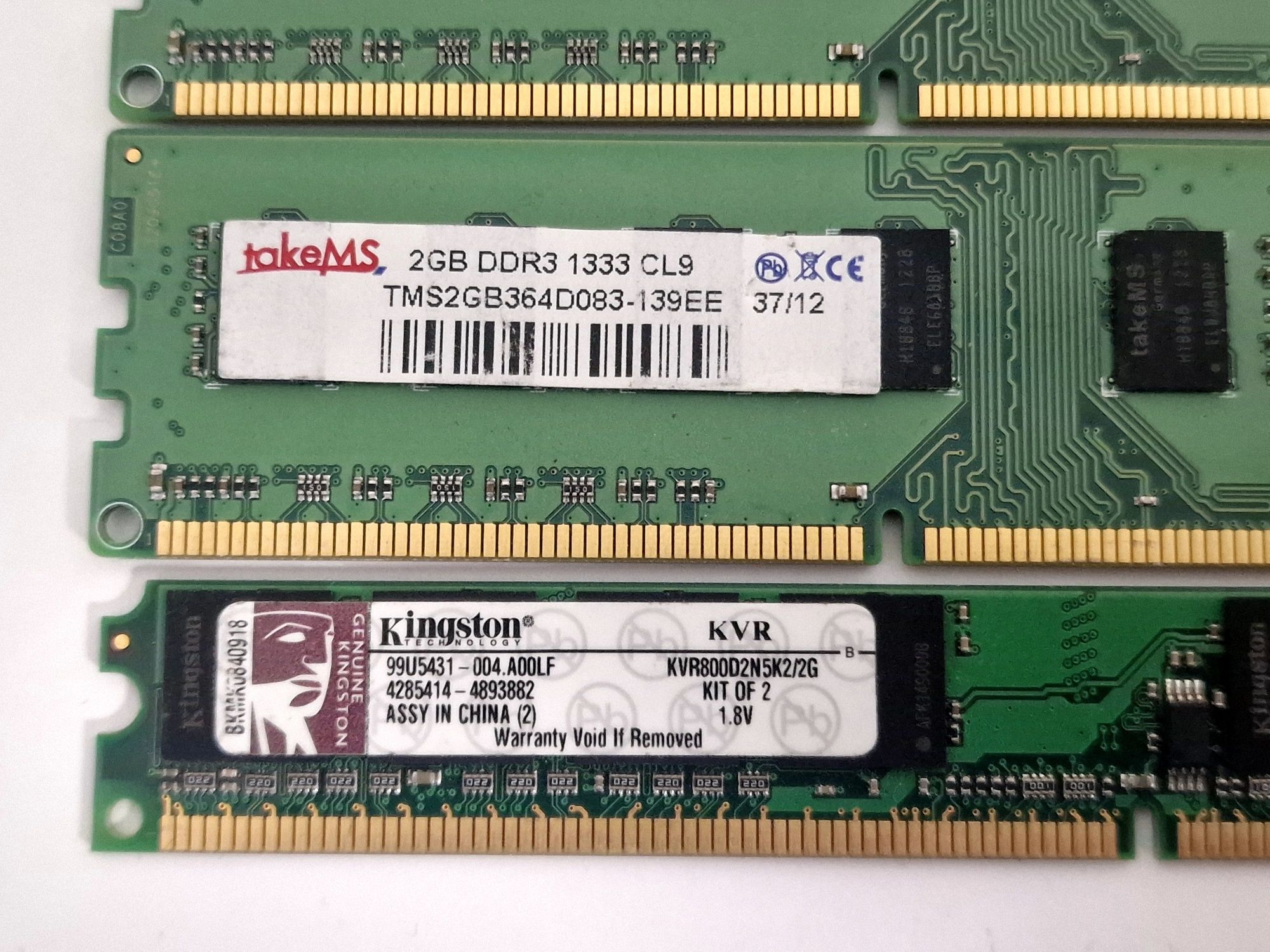 Оперативна пам'ять DDR3 2gb, 6 штук