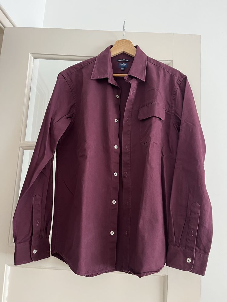 Camisa Bordô Mr Blue