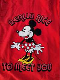 Casaco T-Shirt Colete vermelho S  Minnie Disney