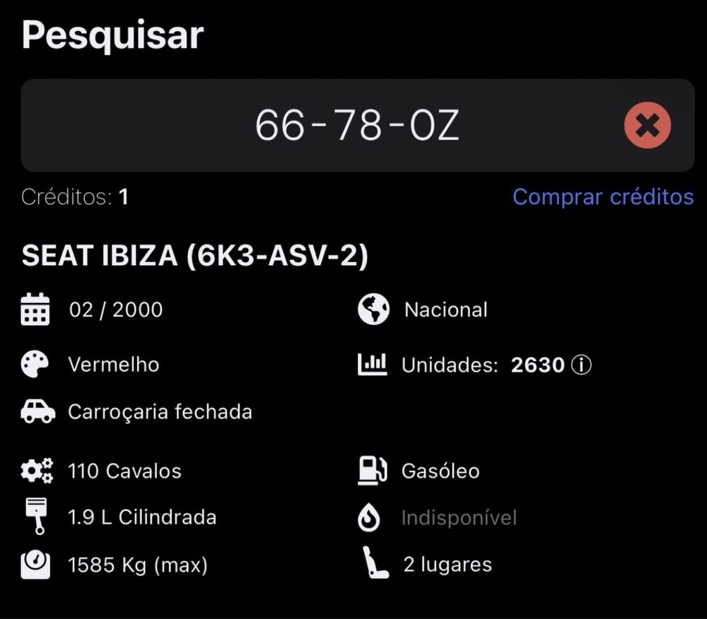 Seat Ibiza 6k2 ASV