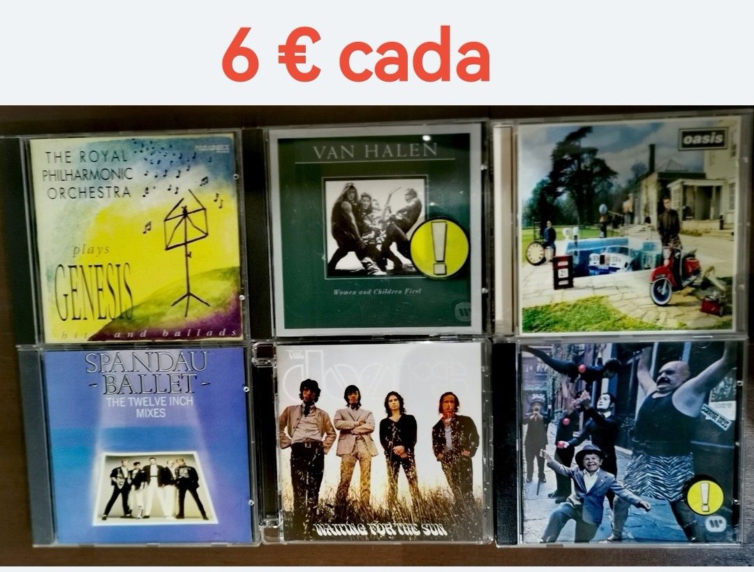 Sortido de CDs a partir de 3 euros