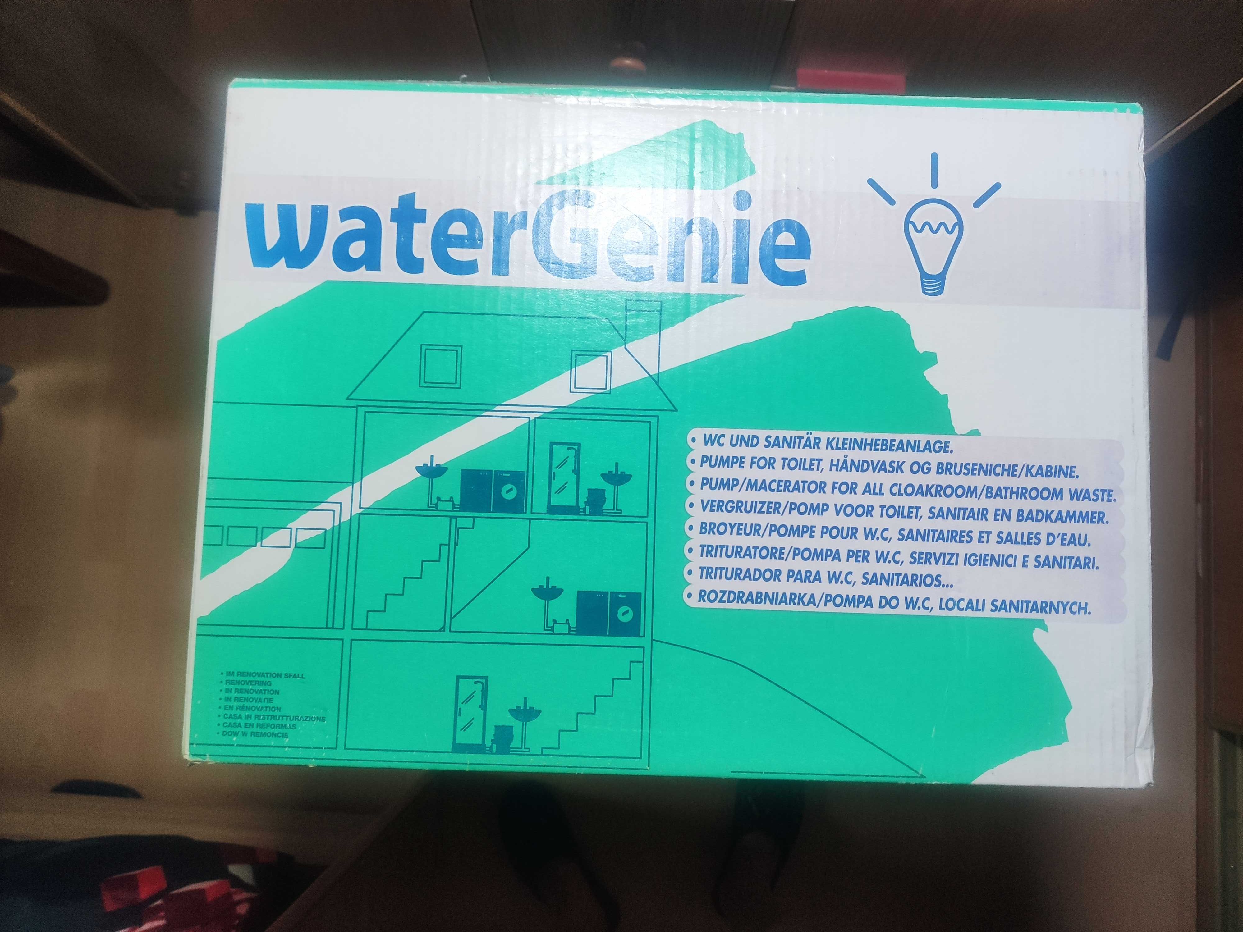 Pompa rozdrabniająca Watergenie C , pomporozdrab do ścieki , fekalia