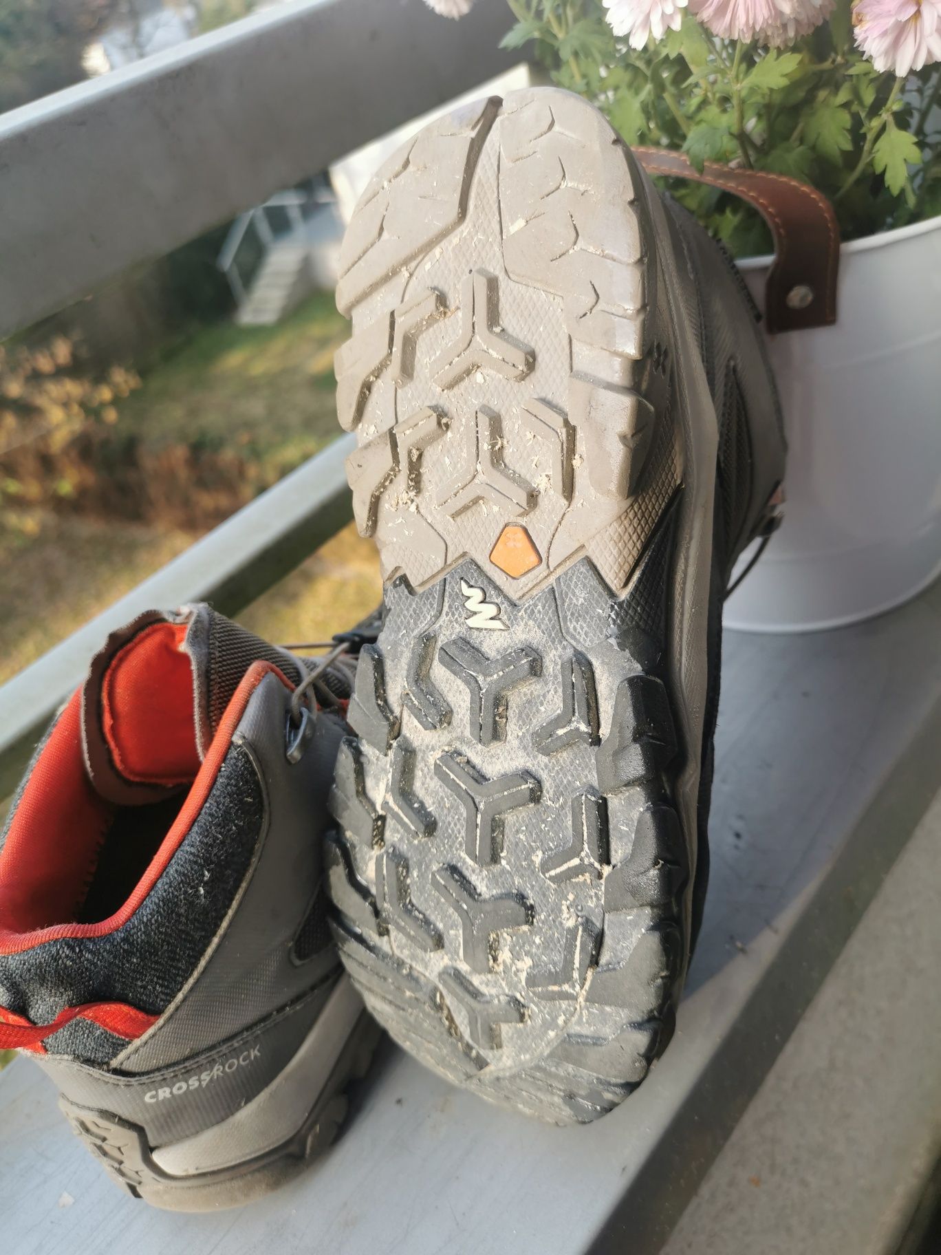 Buty Decathlon turystyczne górskie 37 Quechua Crossrock Mid wodoodporn