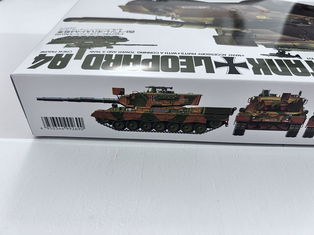 Czołg Leopard A4 model Tamiya 35112
