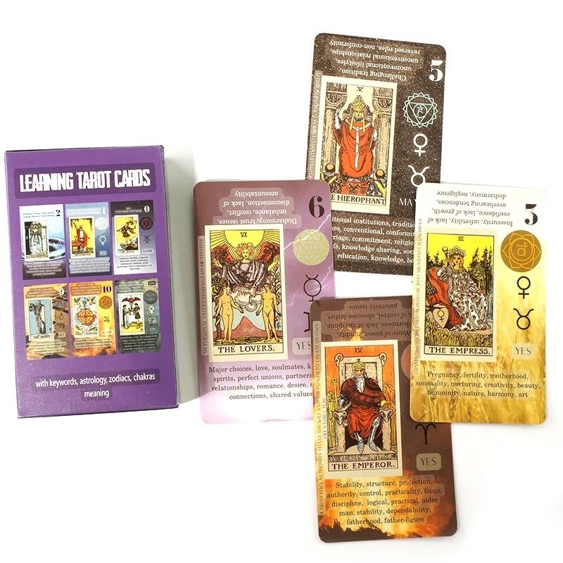 Baralho de tarot learning tarot