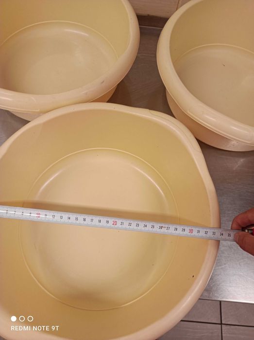 Miski plastikowe 6sztuk