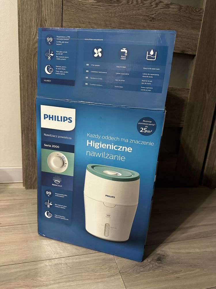 Nawilżacz powietrza ewaporacyjny PHILIPS HU4801/01