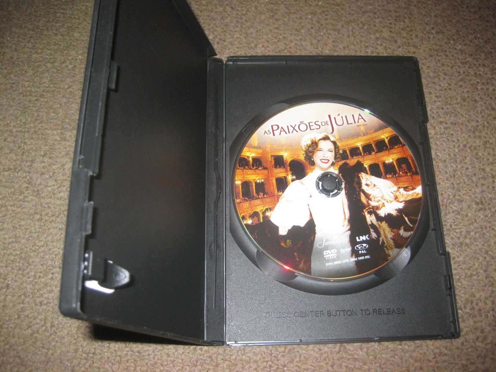 DVD "As Paixões de Júlia" com Jeremy Irons