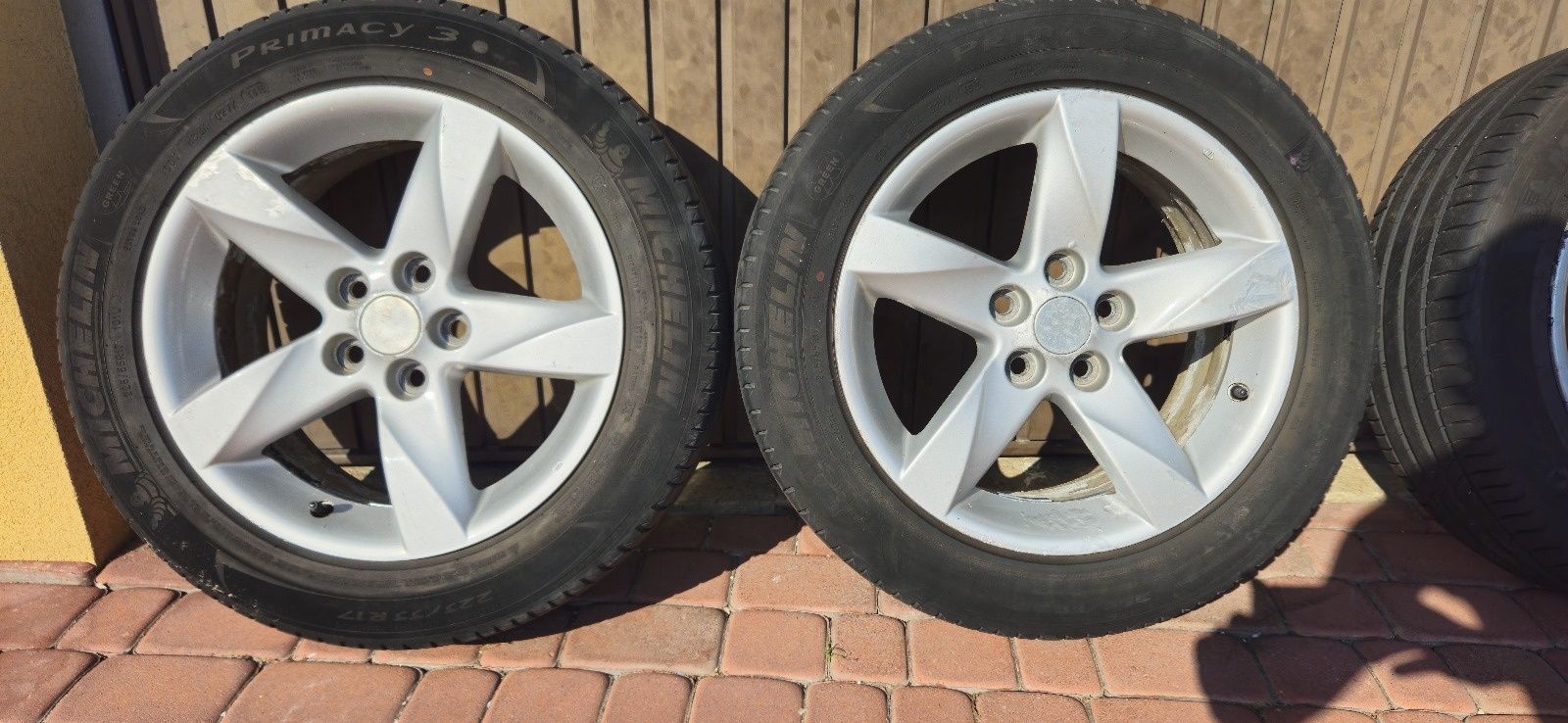 Oryginalne felgi 4 szt. Mitsubishi Eclipse 4g + opony Michelin Primacy