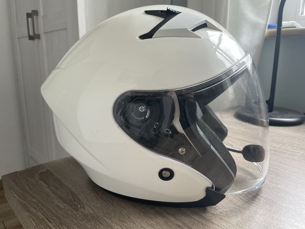 Kask motocyklowy RHINO + interkom FREEDCONN