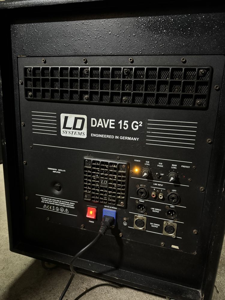 Sistema de som LD Dave 15 G2