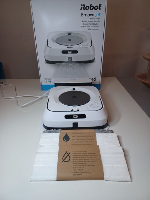 Mopa elétrica IRobot Braava Jet M6 - com garantia