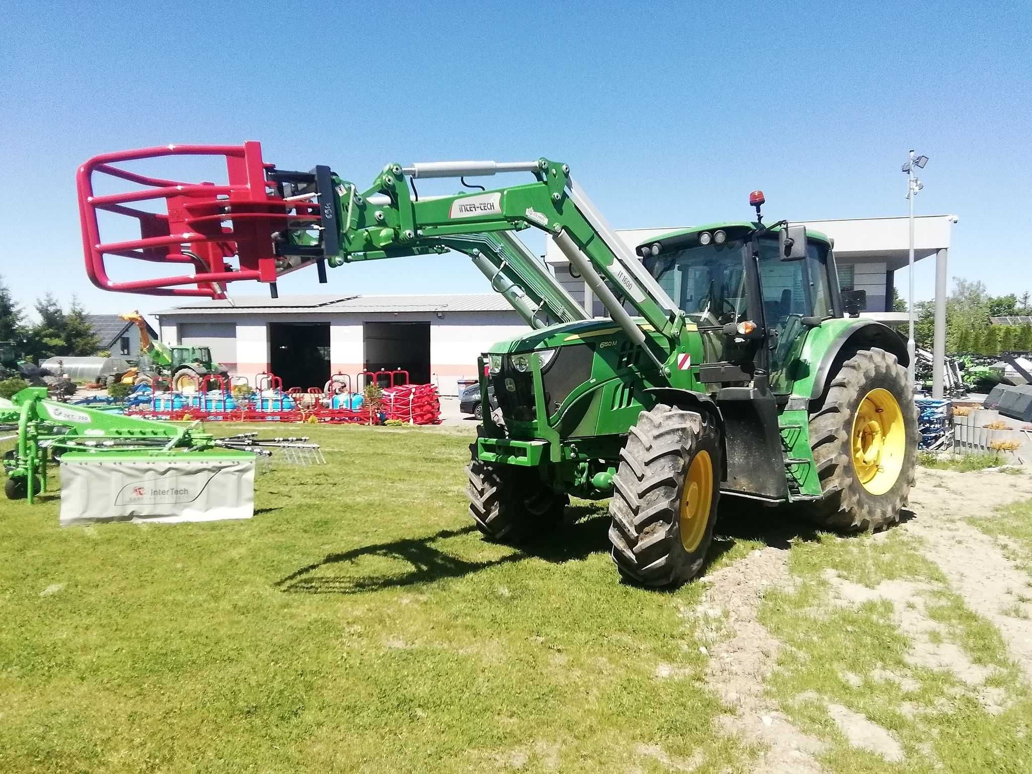 Ładowacz czołowy TUR 1600 kg Inter-Tech CASE MTZ ZETOR URSUS NH JD