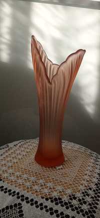 Винтажная ваза,муранское стекло,матовая