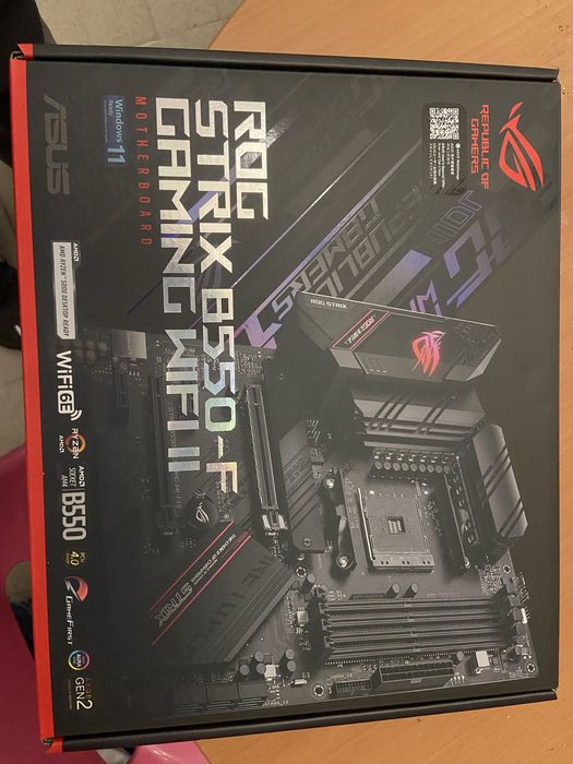 ROG STRIX B550-F GAMING WIFI ll S socket am4  3 Anos de GARANTIA