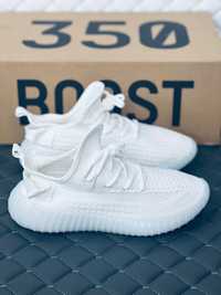 Yeezy Boost 350 V2 white Adidas кросівки Адідас Ізі буст 350 білі