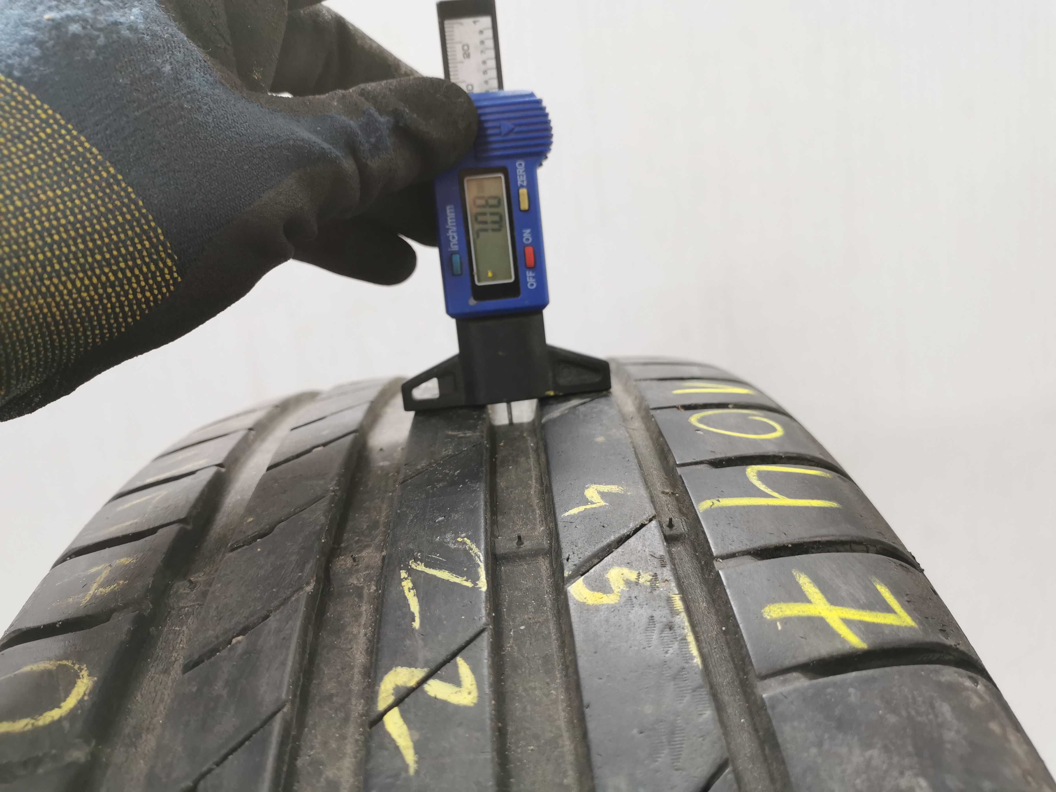 1x Kumho Ecsta PS71 225/45r19 96Y 2022r 7mm XL Rant N1047