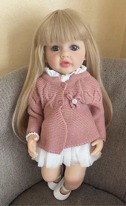 Лялька реборн вінілова , пупс Reborn вініловий