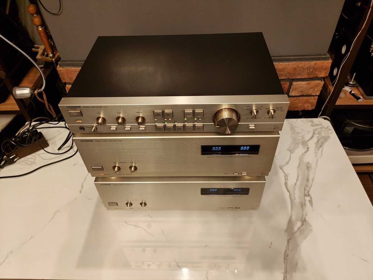 LUXMAN M03 C03 ! Możliwość monobloków i 480w/8ohm ! Hi-END