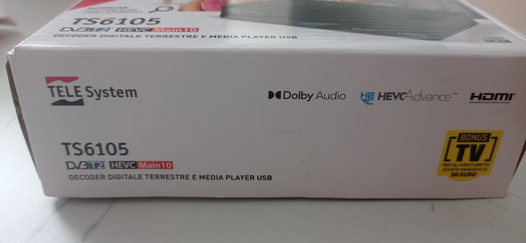 Dekoder DVB T2 telewizja