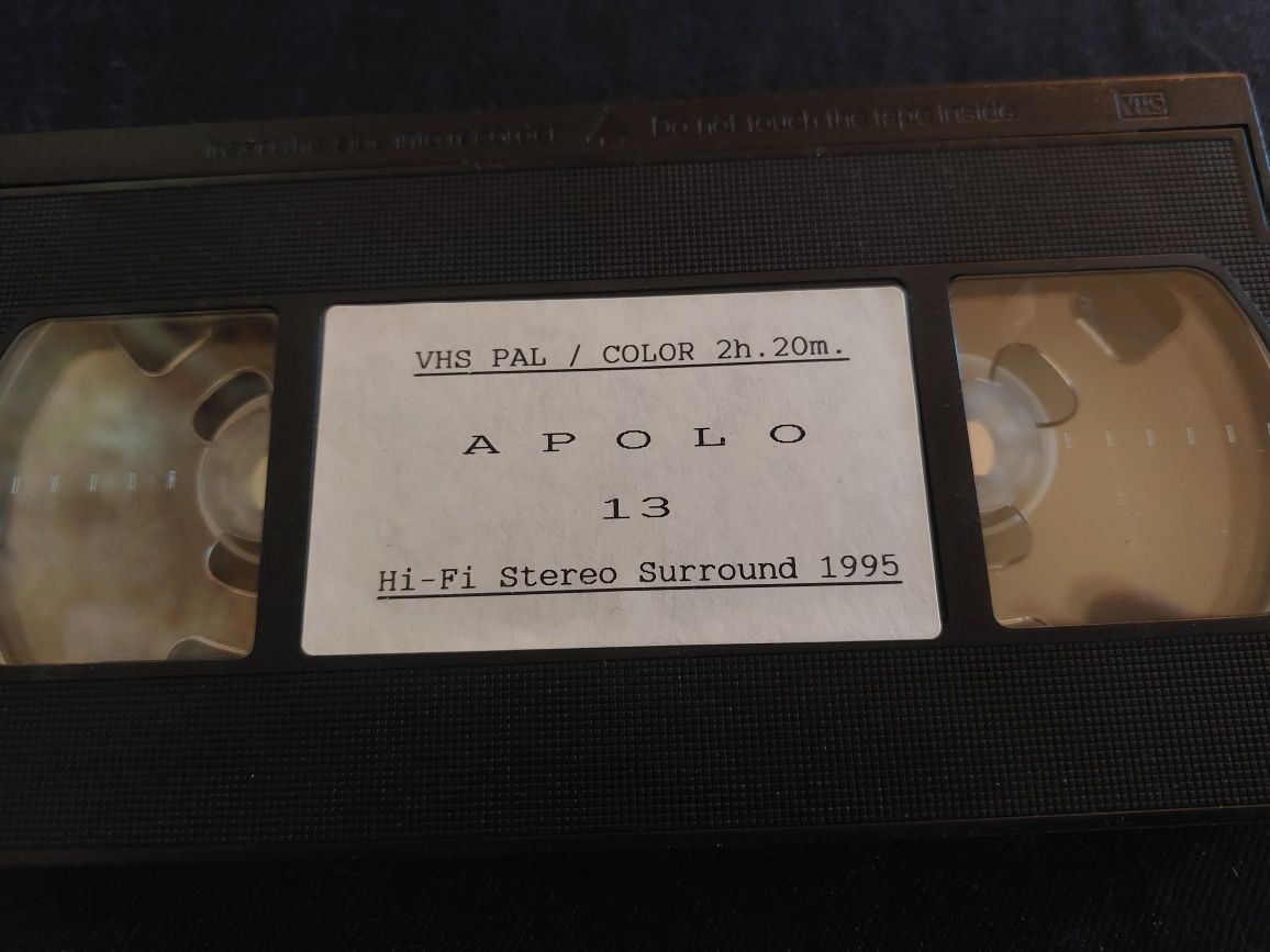 VHS Apollo 13 wersja przedpremierowa 1995 + DVD